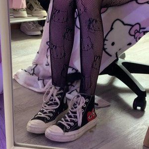 Hello kitty fishnet stockings